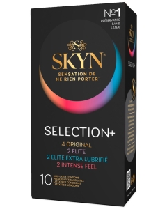 Lateksivabad kondoomid Skyn Selection+ 10 tk