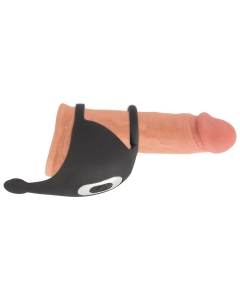 Cock ring with RC ball massager