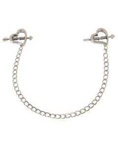 Heart shaped nipple clamps