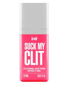 Intt Suck My Clit imemisefektiga stimuleerimisgeel maasikas 15 ml