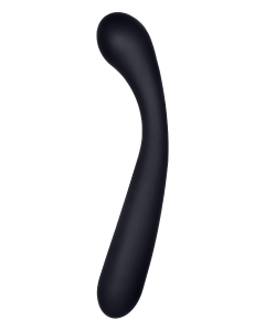 Kahepoolne kaarjas silikoondildo 9,5"