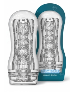 Läbikumav masturbaator Clear Grip