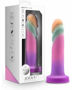 Sooneline mitmevärviline dildo Avant Sunrise