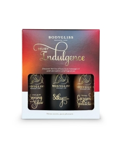 BodyGliss massaaži&otilde;li & libestite komplekt Velvet Indulgence 3 tk