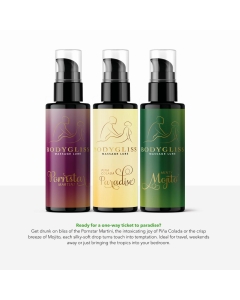 BodyGliss massaaži&otilde;li & libestite komplekt Tropical Temptation 3 tk