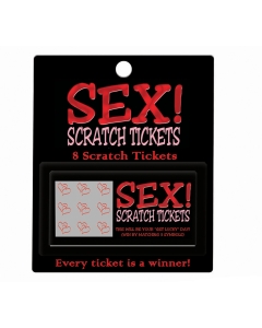 SEX! SCRATCH TICKETS