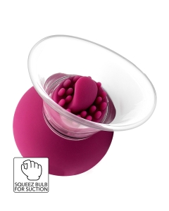 Vibratsiooniga pöörlev kliitori- ja nibupump