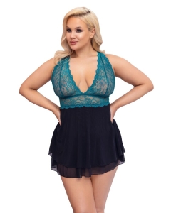 Roheka ülaosaga babydoll