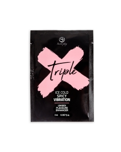Naudinguvõimendusgeel Secretplay Triple X 2 ml