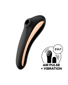 Satisfyer Dual Kiss black