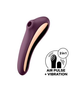 Satisfyer Dual Kiss wine red