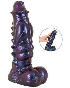 Müstiline ogadega dildo Tech-Zilla Bang