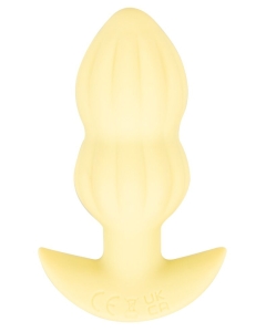 Vibratsiooniga kollane mini - anaaltapp Cuties