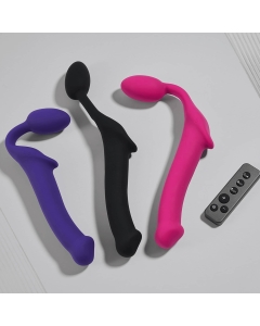 Rihmadeta painutatav vibratiooniga Strap-on-me M