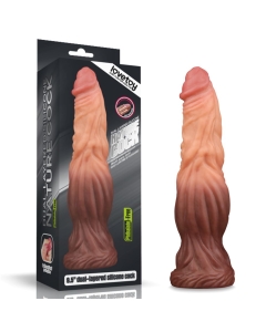9.5 Dual layered Platinum Silicone Dildo