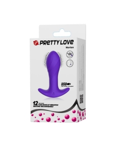 Pretty Love Anal Plug Massager Purple