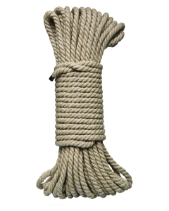 KINK Hogtied Bind & Tie 6mm Hemp Bondage Rope 30 Feet