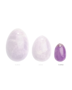 LA GEMMES - YONI EGG PURE AMETHYST S