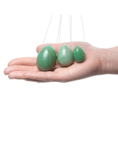 LA GEMMES - YONI EGG SET JADE L-M-S