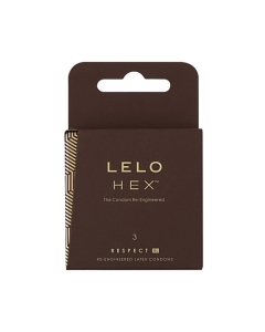 Lelo HEX Respect XL kondoomid 3tk