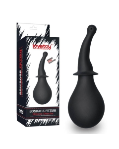 Bondage Fetish Deluxe Silicone Douche Black