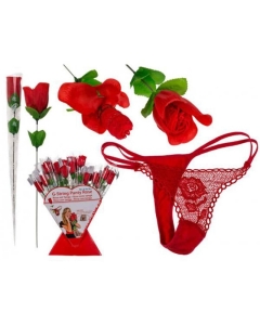 Rose with red G-string