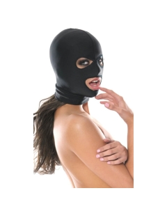 Fetish Fantasy Series Spandex 3 Hole Hood