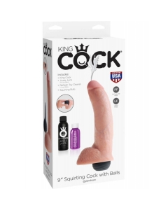 King Cock 9" Squirting dildo nahavärvi