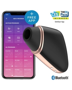 Vibratsiooniga must õhkstimulaator Satisfyer Love Triangle