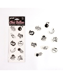 TEMPORARY TATTOOS - SPICY COLLECTION