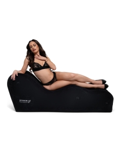 The Lounger Inflatable Bench - Black