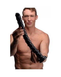 Ülipikk iminapaga spiraalkeeruga dildo snake 18"