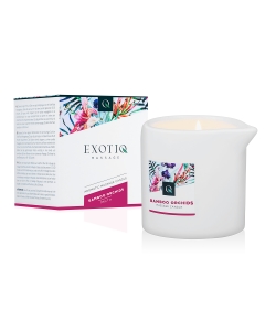 Exotiq Massage Candle Bamboo Orchids - 200g | Vibes