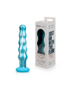 Gildo - Ocean Flow Glass Dildo | Vibes