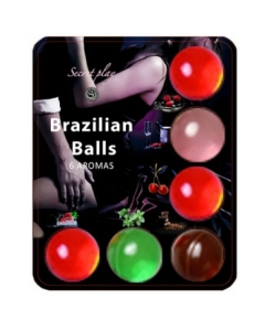 Brazilian Balls sulavad libestikuulid segu 6tk