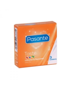 Pasante kondoomid Flavours/Taste 3tk