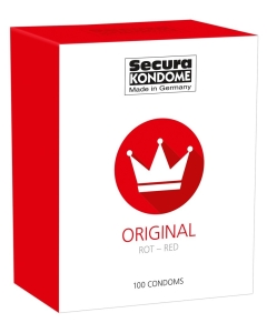 Secura Original Red 100 pc