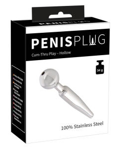 Penis Plug "Cum-Thru"