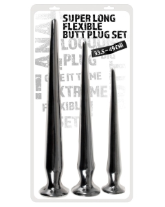 Super Long Flexible Butt Plug Set