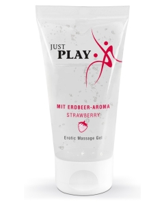 Erotic Massage Gel with a Strawberry Scent