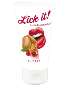 Erootiline massažigeel Lick-it kirsi 50 ml