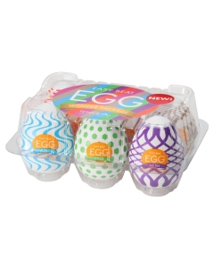 Tenga - egg assortii 4, 6st munast komplekt