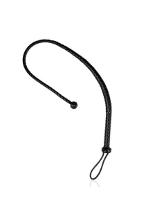 PU Leather Whip with Knot Detail