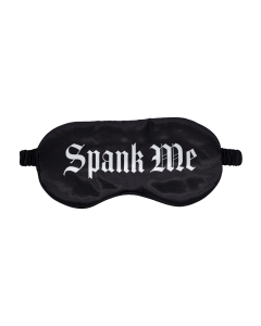 Pehme satiinist silmademask nurjatu kirjaga