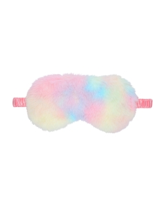 Pehme karvase pealispinnaga satiinist silmademask
