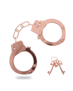 Metal Handcuffs rosegold