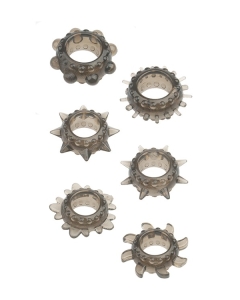 MENZSTUFF 6PC STRETCHEABLE RING SET