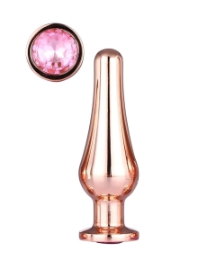 GLEAMING LOVE ROSE GOLD PLEASURE PLUG M