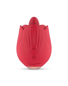 Teazers Rose Vibrator - Licking and Vibrating